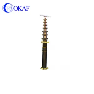 เสาอากาศแบบยืดหดได้ติดตั้งบนยานพาหนะ ขนาด 3-18 เมตร แบบใช้มือหมุน - Product Image 3