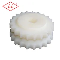 White nylon PA6 maschine kettenrad für 820 kette