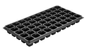Plateau de <span class=keywords><strong>semis</strong></span> en plastique PS à 50, 72, 128, 200 trous, bac de germination pour pépinière en serre - Product Image 3