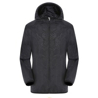 Veste de course d'été coupe-vent logo prix d'usine