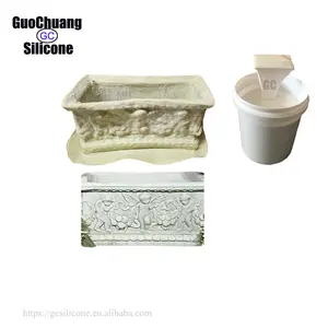 Жестяная силиконовая резина для цементной садовой формы