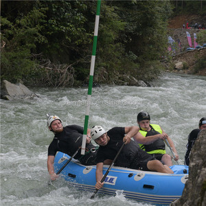 <span class=keywords><strong>Bateau</strong></span> de rafting gonflable Trade Assurance Magic River Raft pour 2 à 14 personnes avec coque en PVC et valve de décompression - Product Image 4
