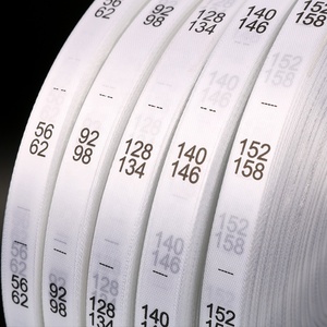 Rollo <span class=keywords><strong>de</strong></span> cintas <span class=keywords><strong>de</strong></span> satén blancas personalizadas textiles a <span class=keywords><strong>precio</strong></span> directo <span class=keywords><strong>de</strong></span> fábrica con logotipos <span class=keywords><strong>de</strong></span> números impresos marcas - Product Image 2