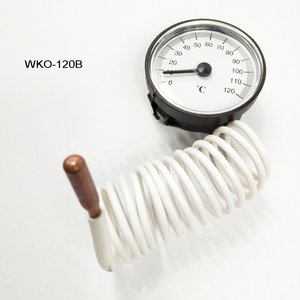 Termômetro Industrial de Vapor com Mostrador Analógico, Medidor de Temperatura de Cobre com Sonda, Teoria da Pressão - Product Image 5