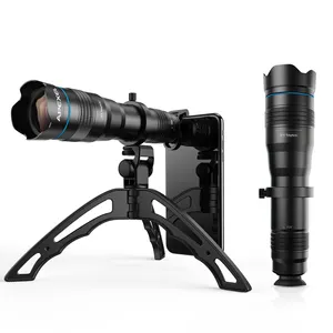 APEXEL NUEVO Telescopio para Teléfono Móvil 36X, Lentes para <span class=keywords><strong>iPhone</strong></span> y Android, Telescopio Monocular Óptico Astronómico con Trípode - Product Image 1