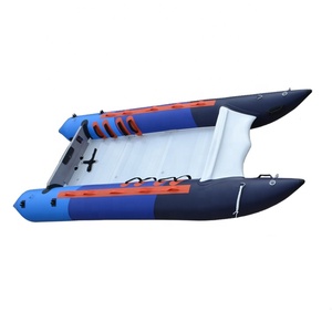 Ce nhôm sang trọng inflatable catamaran để bán - Product Image 1