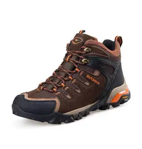 Factory newest style most popular design Men's fashion high cut outdoor sport shoes for hiking travel