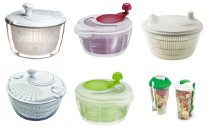 Dụng Cụ Xoay Xà Lách Lớn Vận Hành Bằng Tay Chất Lượng Cao Dụng Cụ Lọc Máy Sấy Rau Củ Nhà Bếp Dụng Cụ Quay Xà Lách Kéo - Product Image 6