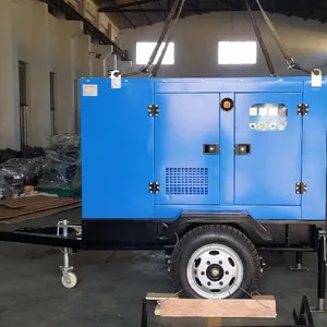 30kw mobile anhänger montiert diesel generator für verkauf