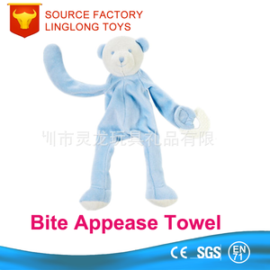 Bavoirs <span class=keywords><strong>de</strong></span> bébé ours en peluche marron <span class=keywords><strong>de</strong></span> solidité en peluche personnalisés pour la journée des enfants - Product Image 5