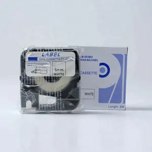 Kompatibel untuk MAX Label Tape LM-TP305W Max Electronic Lettering Machine LM-370A LM-370E LM-380A LM-380E