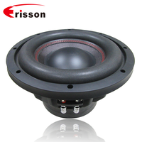 ERISSON Caisson de basses audio pour voiture de 10 pouces, haut-parleur de basses en fer et cornet, conçu par l'usine OEM/ODM