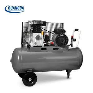 2018 di vendita caldo 100 200 litro cinghia portatile compressore d'aria