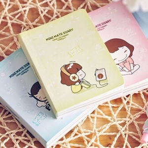 Школьные принадлежности оптом мини карманный размер канцелярские принадлежности милый крошечный мягкий чехол блокнот - Product Image 2