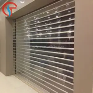 商用聚碳酸酯百叶窗透明，自动透明聚碳酸酯百叶窗