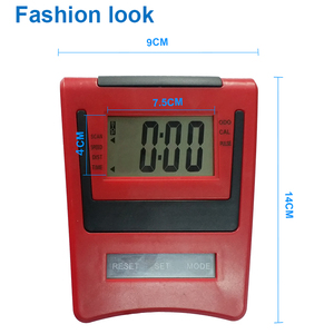 Medidor de fitness ZT de 3 teclas, Monitor de bicicleta de ejercicio, velocímetro de bicicleta giratoria, consola elíptica, pantalla LCD de ordenador, tiempo de velocidad, calorías ODO - Product Image 3