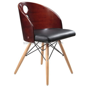 Confortables commerciaux En Bois Dinant la <span class=keywords><strong>Chaise</strong></span> Conceptions avec Coussin très bon choix # HY2017-1 - Product Image 2