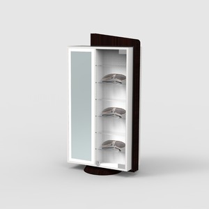 Xoay hiển thị kính đứng với ánh sáng <span class=keywords><strong>LED</strong></span> 12 cặp kính mát <span class=keywords><strong>Rack</strong></span> hiển thị cho bán buôn - Product Image 2