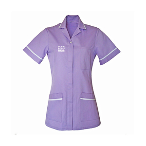 OEM uniforme <span class=keywords><strong>de</strong></span> limpieza disfraz Hotel salón elástico casa limpieza personal uniformes para damas limpieza - Product Image 6