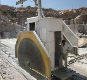 Yzk1950/2450 ocağı taş blok kesme makinesi - Product Image 1