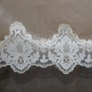 De luxe Dicount Quilting Patchwork Avec Dentelle Élastique Beige Nappes En Tissu - Product Image 6