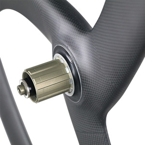 <span class=keywords><strong>Roue</strong></span> en carbone à trois branches 2021, roues de vélo de route à trois branches, adaptées aux vélos de contre-la-montre - Product Image 6