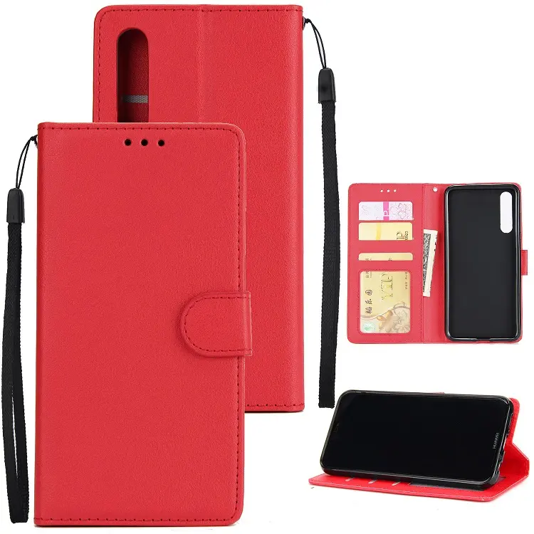 Pu Leather Mobile Cover Case For Huawei P20 P20 Pro P20 Lite Nova 3e