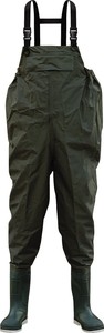 Chaussures de pêche à la mouche pour hommes et femmes, bottes de chasse, souliers imperméables en nylon et PVC, avec ceinture de pataugeoire - Product Image 6