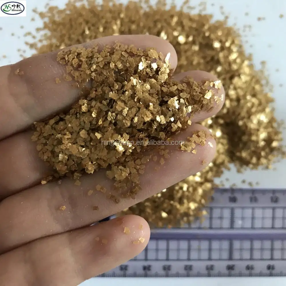 Preço da mica do ouro/muscovite/flakes biotita