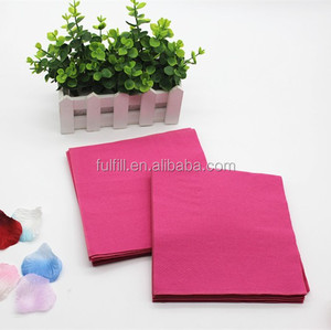 Chất Lượng Cao Màu Giấy Khăn Ăn Rắn Màu Xanh Lá Cây Giấy Nhuộm Màu Mô Giấy - Product Image 4