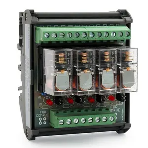 4 grupo de relé plantilla NGKL-P04 230VAC para equipos de automatización, tales como máquina de control numérico, PLC, DSC