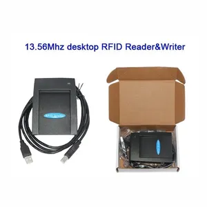 เครื่องอ่านและเขียน RFID 13.56MHz พรอก SL500อนุกรมพร้อมช่องเสียบ USB/ RS232รองรับ ISO14443A ISO14443B และ ISO15693