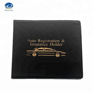 Plastic PVC Vinyl Vehicle Owner Manual <strong>Holders</strong>,car <strong>Document</strong> <strong>Holder</strong> - Product Image 2