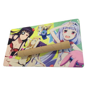 Wholesale Unique Gift Custom Hot Selling Anime Gaming Idol Mouse Pad Customizable logo Desk Pad for Business & Promotional