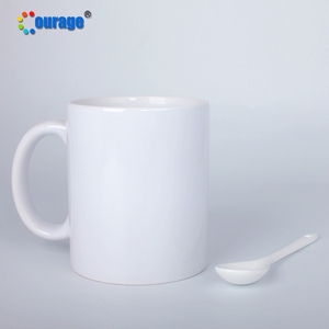 Tazza da Caffè in Ceramica Bianca per Sublimazione di Grado AAA, 11 <span class=keywords><strong>oz</strong></span>, Vendita all'Ingrosso - Product Image 2