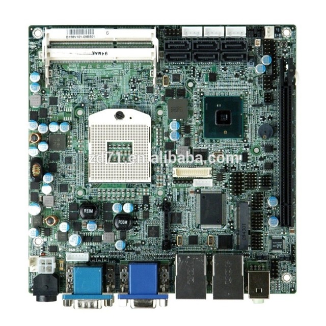 KINO-QM57A KINO-QM57A-R10 Mini-ITX Industrial Motherboard CPU Board Tested Working