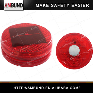 Mini LED Năng Lượng Mặt Trờ<span class=keywords><strong>i</strong></span> Giao Thông Nón AB-SU830 Bền Flash Cảnh Báo Ánh Sáng - Product Image 2