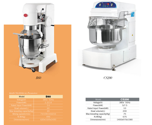 Hot Sale 20Kg Dough Stand <strong>Mixer</strong>, Spiral <strong>Mixer</strong>, <strong>Flour</strong> <strong>Mixer</strong> <strong>Machine</strong> Price(CD50) - Product Image 4