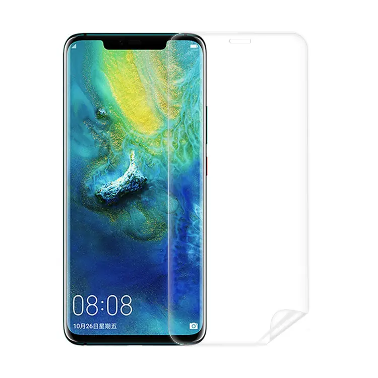 2.5D Curved Full cover TPU Screen Protector Mobile Phones Protector For Huawei mate 20 pro