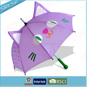 <span class=keywords><strong>Venta</strong></span> caliente del oído <span class=keywords><strong>de</strong></span> los animales 3d <span class=keywords><strong>de</strong></span> forma segura niños paraguas <span class=keywords><strong>de</strong></span> dibujos animados pasar sedex, bsci - Product Image 1