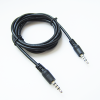 Câble stéréo d'usine double face avec prise jack 3,5 mm mâle audio vidéo