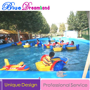 Tamaño adulto tobogán inflable Para Niños y adultos PVC piscina Inflable flotador inflable - Product Image 2