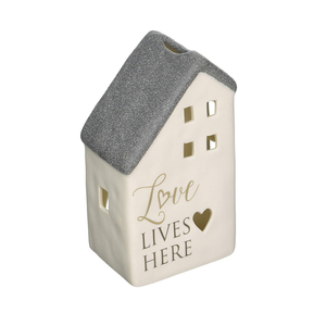 <span class=keywords><strong>Maison</strong></span> forme <span class=keywords><strong>porcelaine</strong></span> photophore <span class=keywords><strong>bougeoir</strong></span> - Product Image 2