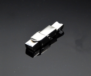 BX993 Bán Sỉ Khóa An Toàn Tìm Kiếm Trang Sức Bằng Thép Không Gỉ Cho Vòng Tay Dây Da Khóa Bướm - Product Image 4