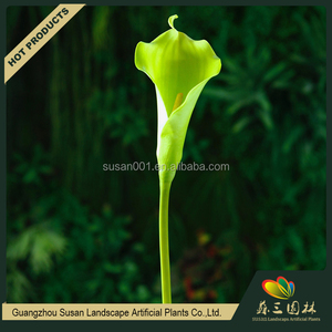The household decors artificial PU flowers bulbs on lilies Lily Calla from the wedding's least wholesale - Product Image 1