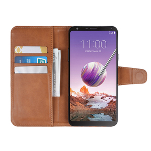 Cubierta de la tarjeta de la ranura para tarjeta de la pu Funda de teléfono inteligente <span class=keywords><strong>Soporte</strong></span> de teléfono móvil para <span class=keywords><strong>Lg</strong></span> Stylo - Product Image 2