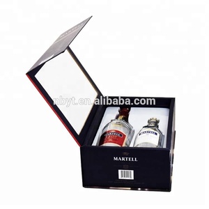 Boîte à cadeau, logo laser <span class=keywords><strong>personnalisé</strong></span>, verre <span class=keywords><strong>magnum</strong></span>, <span class=keywords><strong>champagne</strong></span>, vin rouge, pièces - Product Image 3