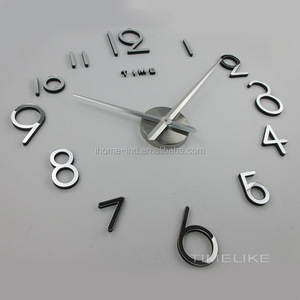 Nordic Large <strong>Decorative</strong> <strong>Clocks</strong> <strong>Wall</strong> 3D Diy <strong>Wall</strong> <strong>Clock</strong> Big Size Mirror Creative Digital <strong>Wall</strong> <strong>Clock</strong> Horloge - Product Image 1