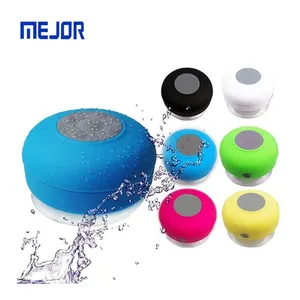 Rubber suction speakers X1 waterproof shower stereo USB Car sucker mini wireless speaker