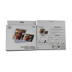 Xách Tay Điện Thoại Di Động Màn Hình 3D Kính Lúp Gấp HD Khuếch Đại Phóng To Đứng Điện Thoại Máy Chiếu - Product Image 6